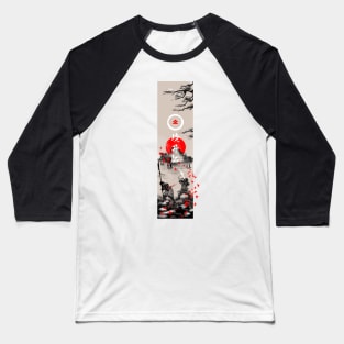 The Ghost Samurai Baseball T-Shirt